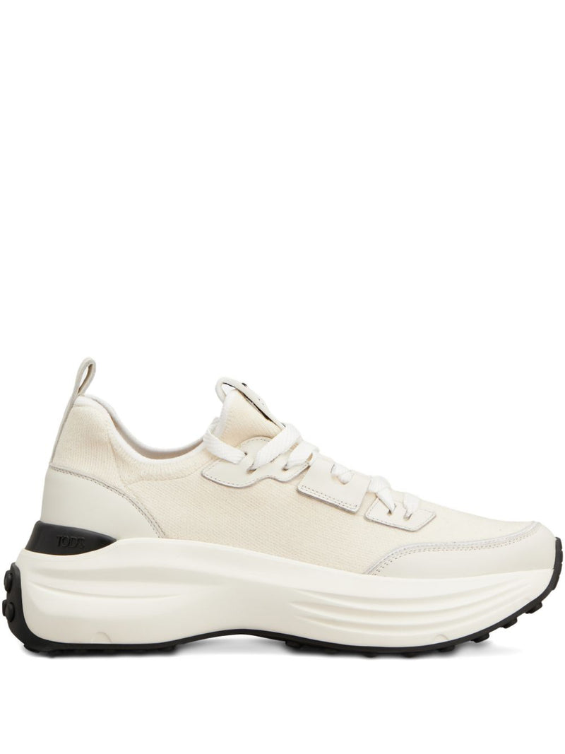 Tod'S Fabric and Leather Sneakers | Urbalenti™ NYC