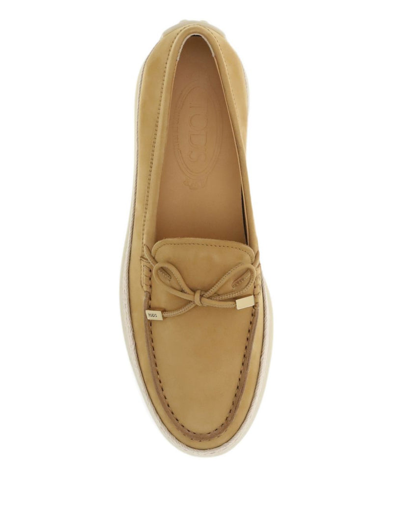 Tod'S Nubuck Moccasin Loafers | Urbalenti™ NYC