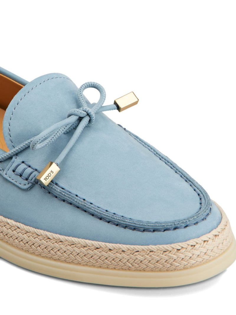 Tod'S Nubuck Moccasin Loafers | Urbalenti™ NYC