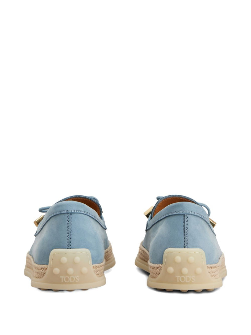 Tod'S Nubuck Moccasin Loafers | Urbalenti™ NYC