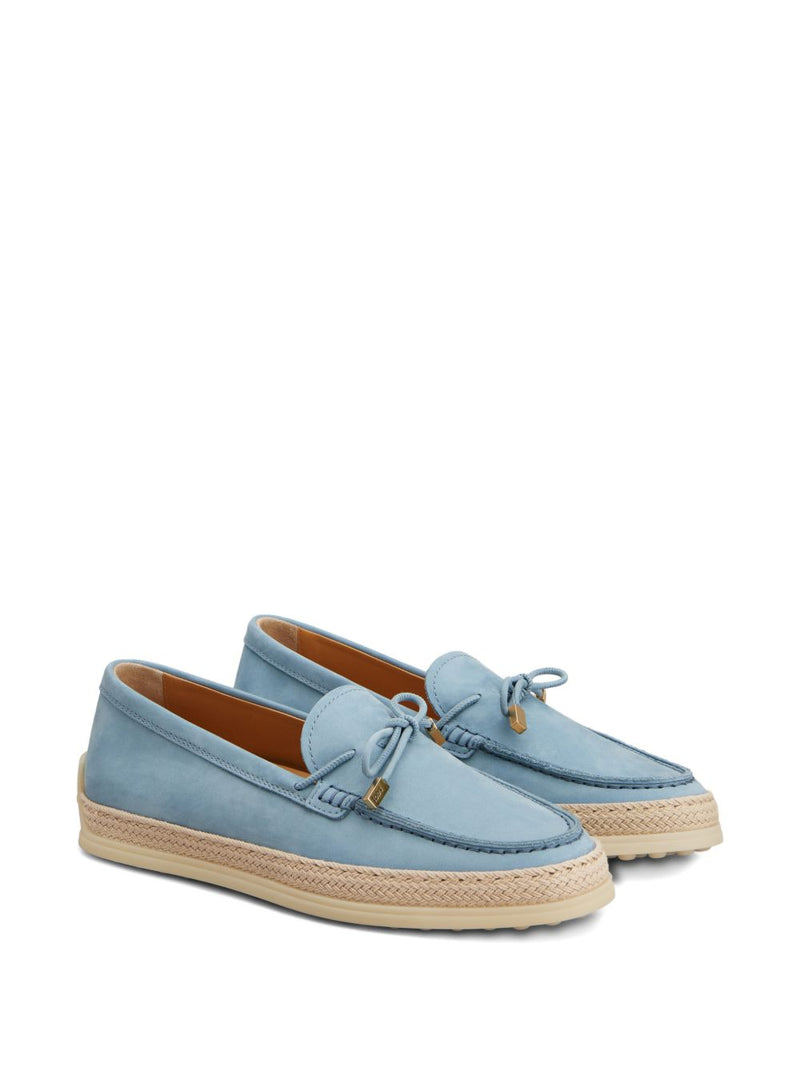 Tod'S Nubuck Moccasin Loafers | Urbalenti™ NYC