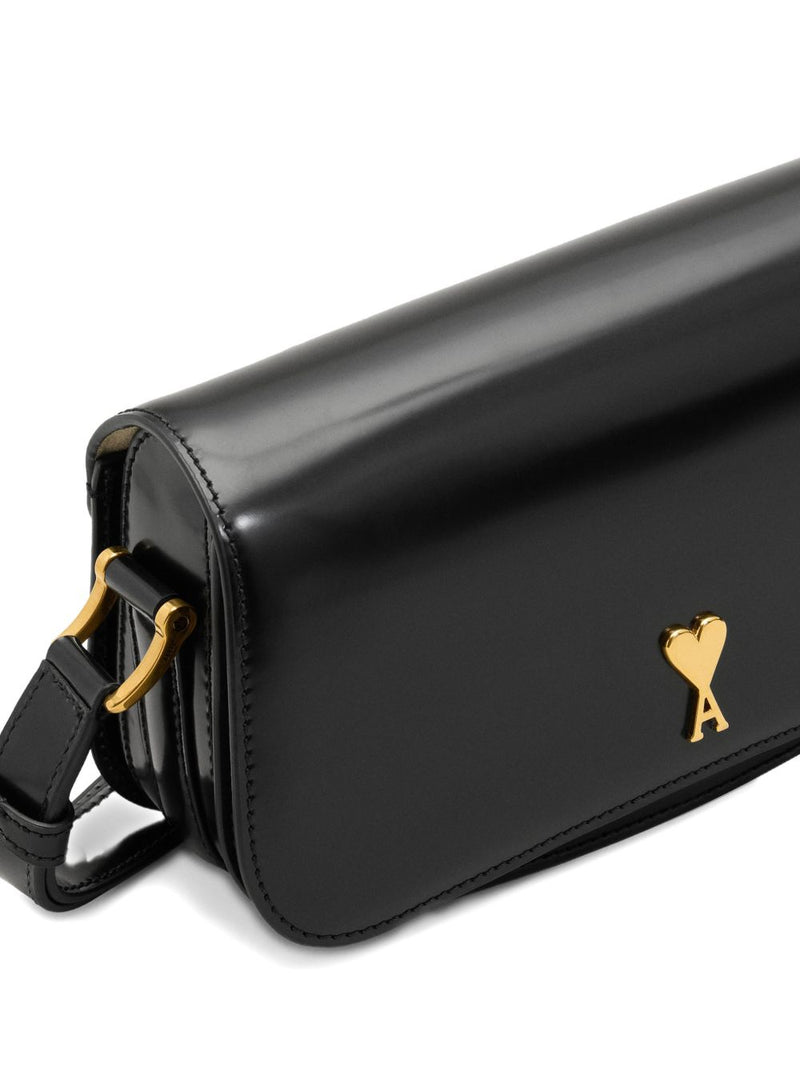 Ami Paris Ami Paris Paris Paris leather shoulder bag