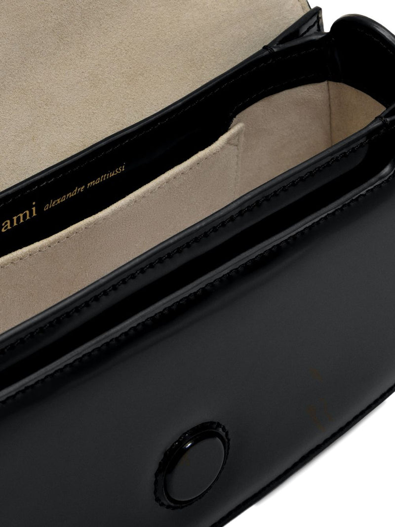 Ami Paris Ami Paris Paris Paris leather shoulder bag