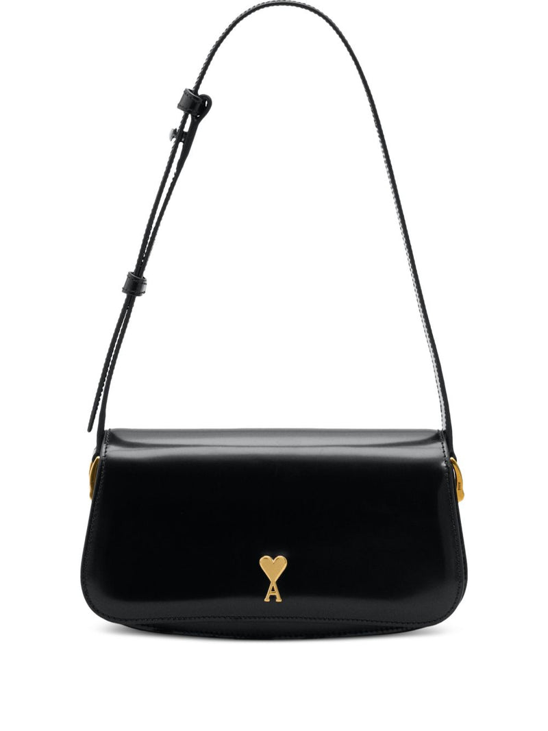 Ami Paris Ami Paris Paris Paris leather shoulder bag