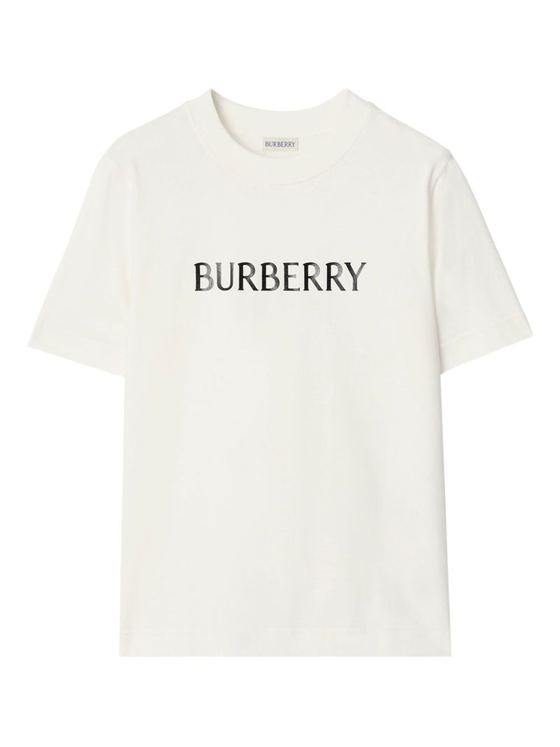 Burberry Logo cotton t-shirt | Urbalenti™ NYC