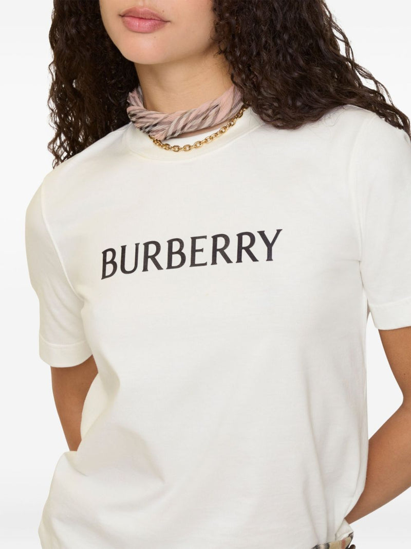 Burberry Logo cotton t-shirt | Urbalenti™ NYC