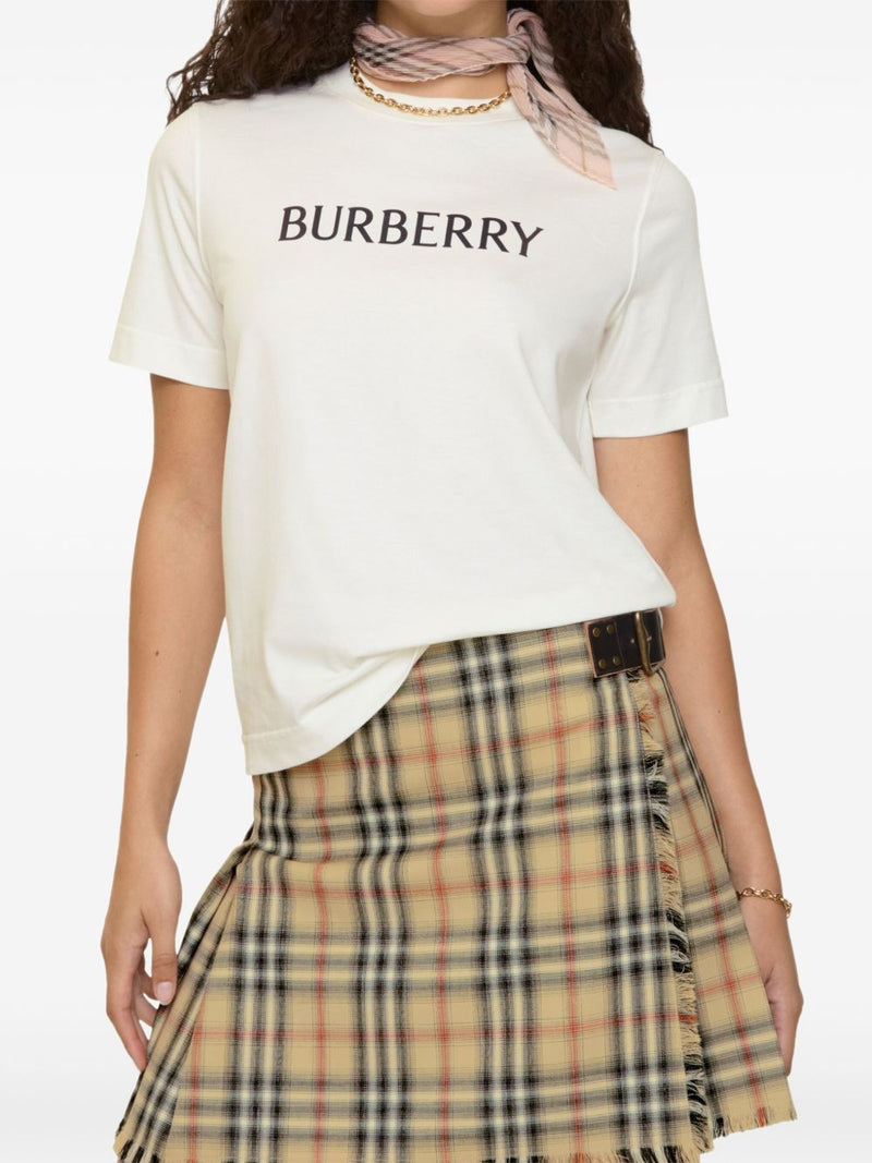 Burberry Logo cotton t-shirt | Urbalenti™ NYC