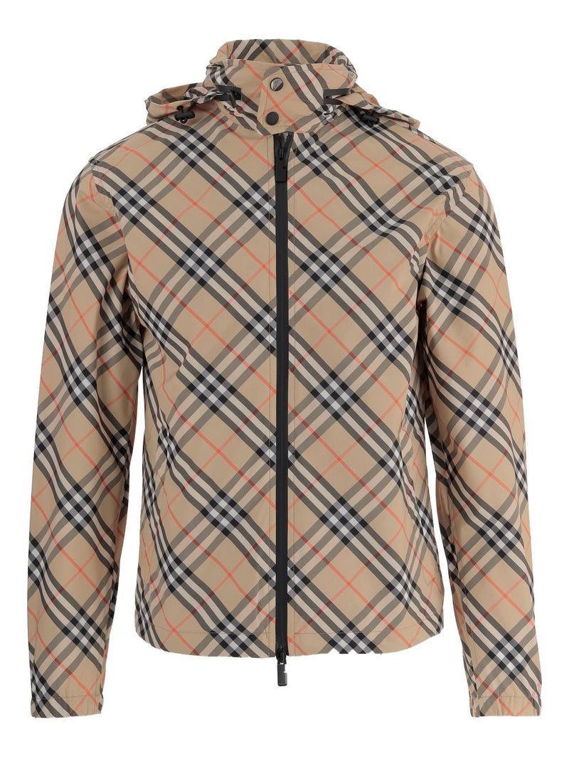 Burberry Check blouson jacket | Urbalenti™ NYC