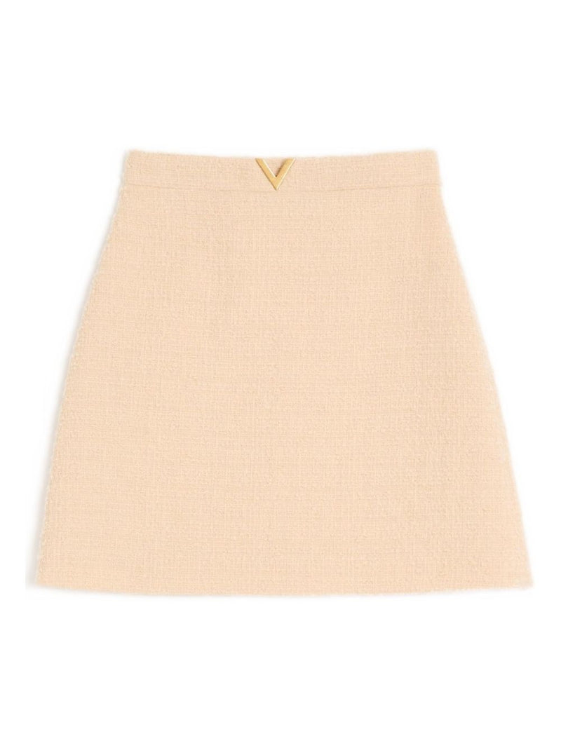 Valentino Valentino VLogo Signature wool skirt