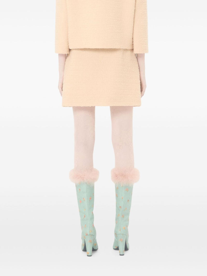 Valentino Valentino VLogo Signature wool skirt