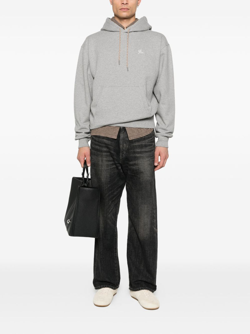 Burberry Check motif cotton hoodie Variant 2 | Urbalenti™ NYC