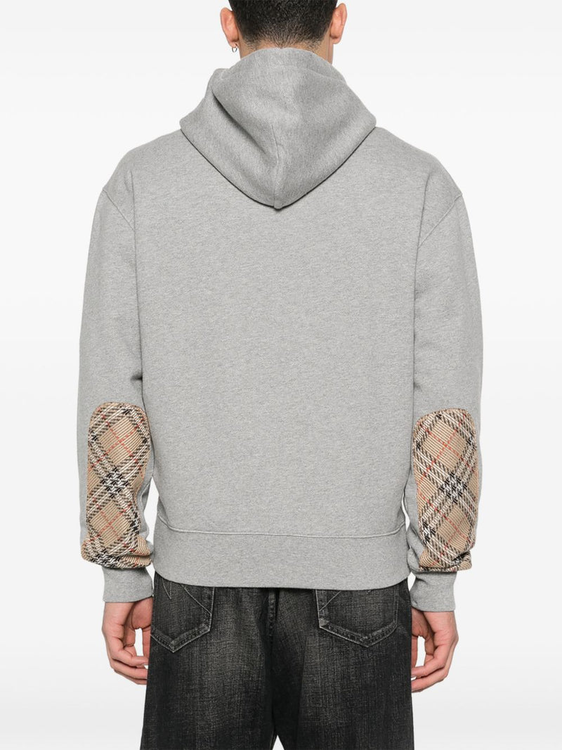 Burberry Check motif cotton hoodie Variant 2 | Urbalenti™ NYC
