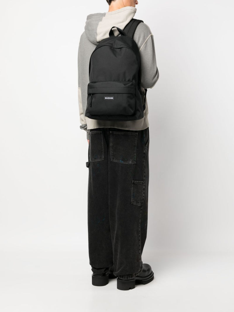 Balenciaga Explorer Backpack In Black Recycled Nylon | Urbale... | Urbalenti™ NYC