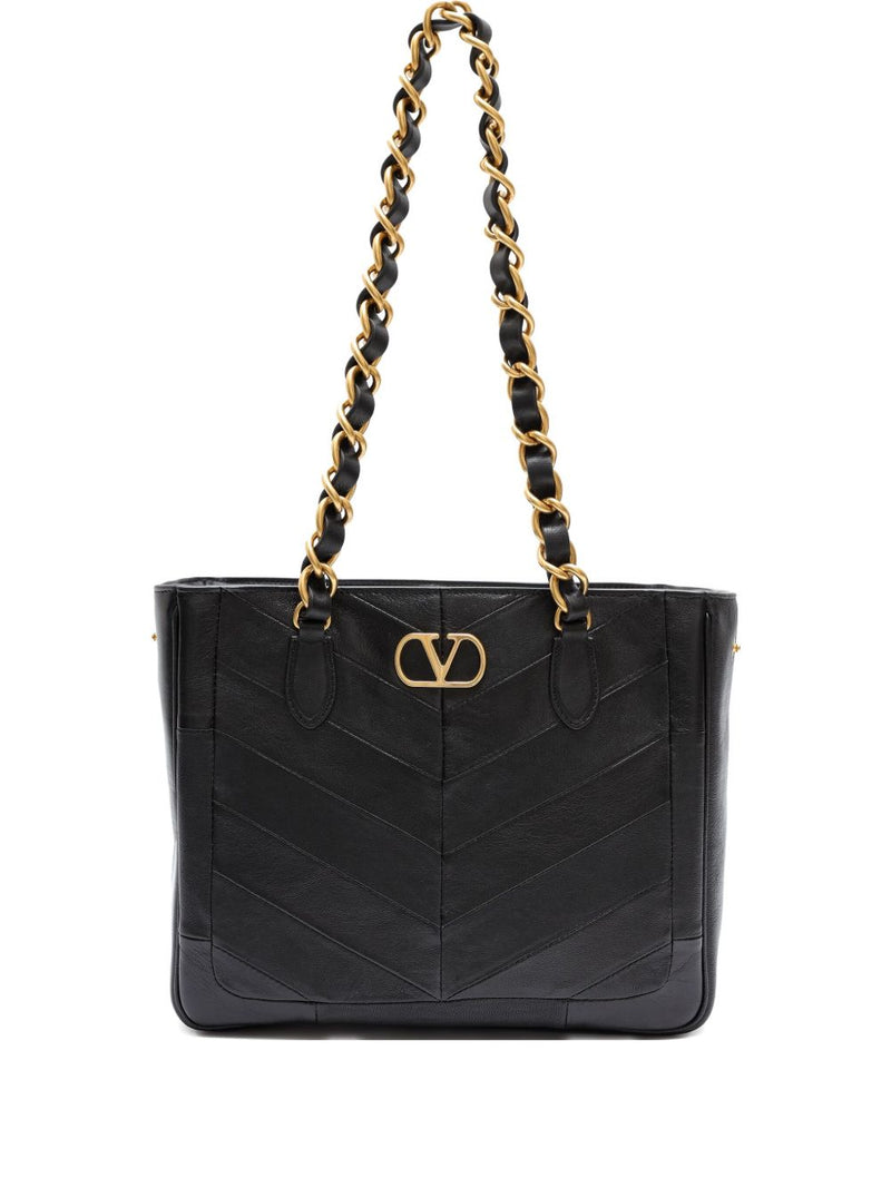Valentino Garavani Laseine small leather shoulder bag... | Urbalenti™ NYC