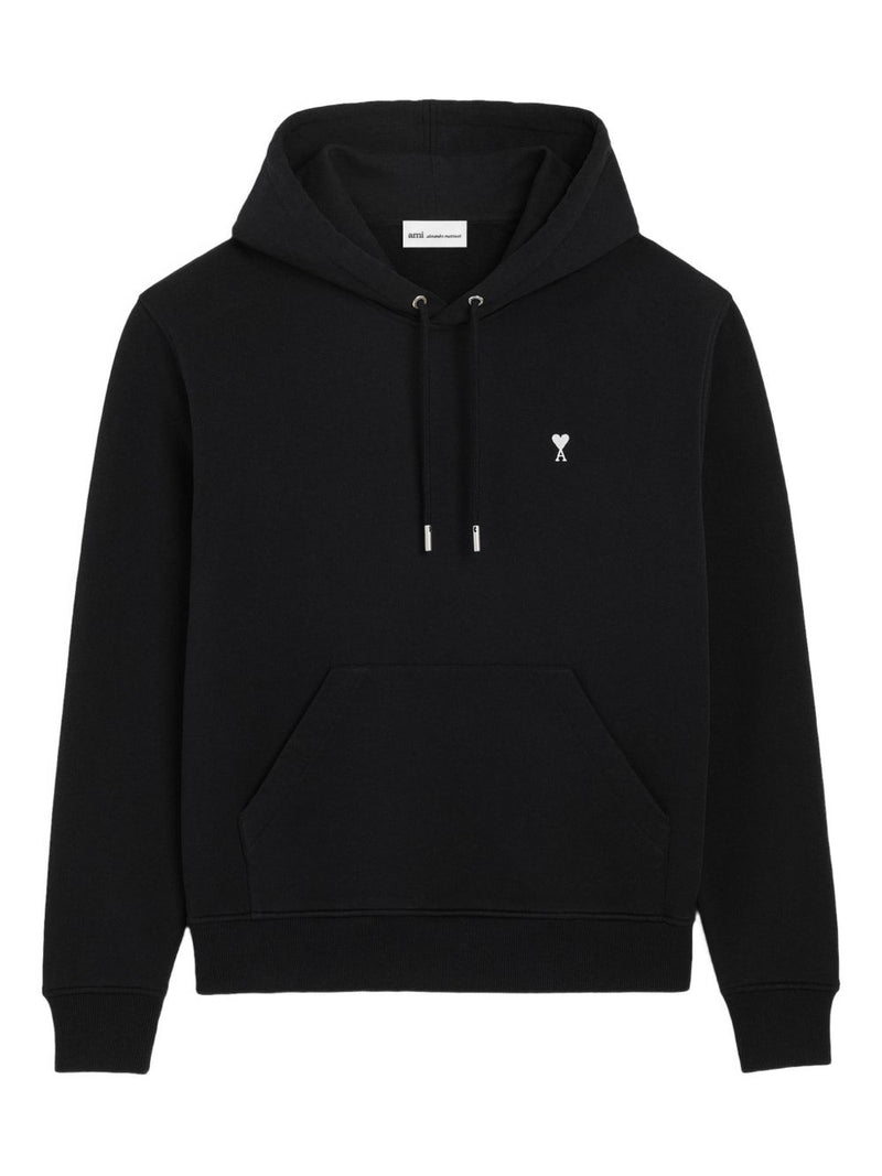 Ami Paris Ami De Coeur cotton hoodie | Urbalenti™ NYC
