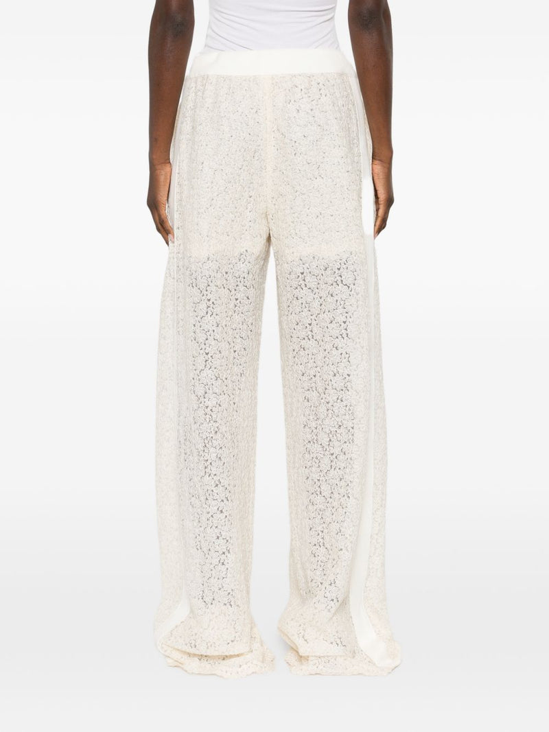 Ermanno Scervino Ermanno Scervino Embroidered wide-leg trousers