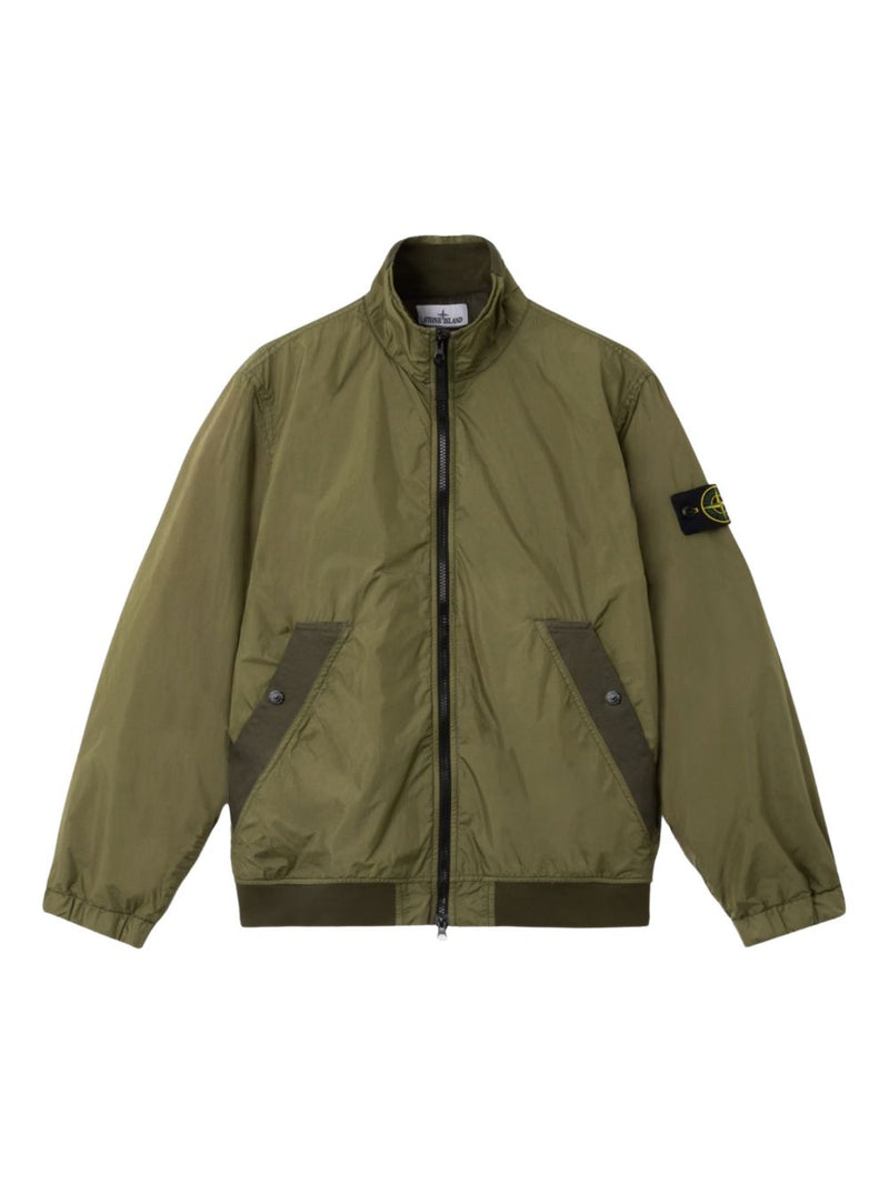 Stone Island Wool and nylon bomber jacket | Urbalenti™ NYC