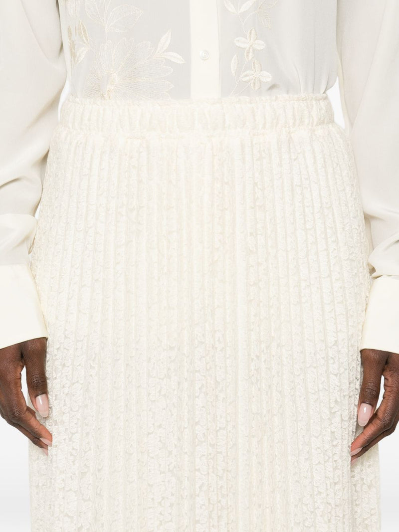 Ermanno Scervino Ermanno Scervino Embroidered long skirt