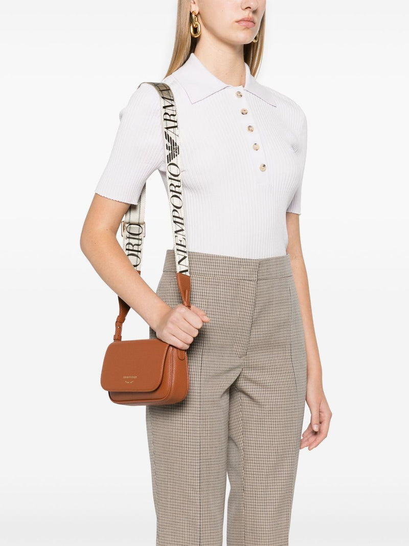 Emporio Armani patch pocket Flap crossbody bag | Urbalenti™ NYC