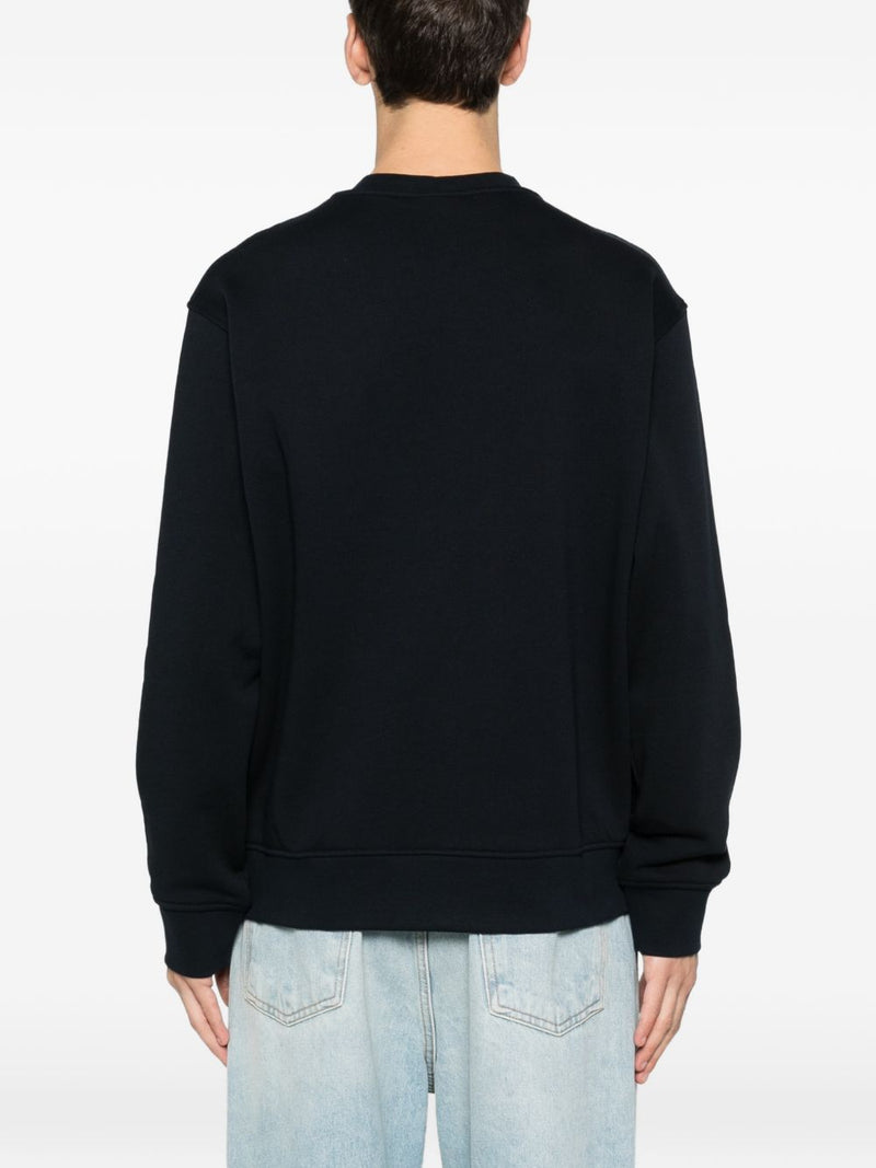 Emporio Armani Logo cotton sweatshirt Variant 11 | Urbalenti™ NYC