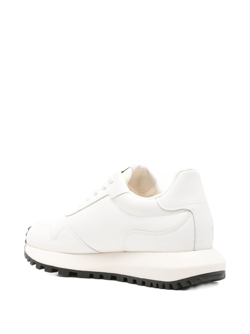 Emporio Armani Emporio Armani ASV Regenerated Saffiano Leather Sneakers