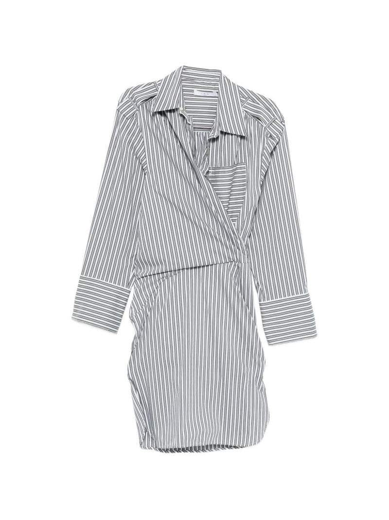 Iro Iro Lazul striped cotton dress