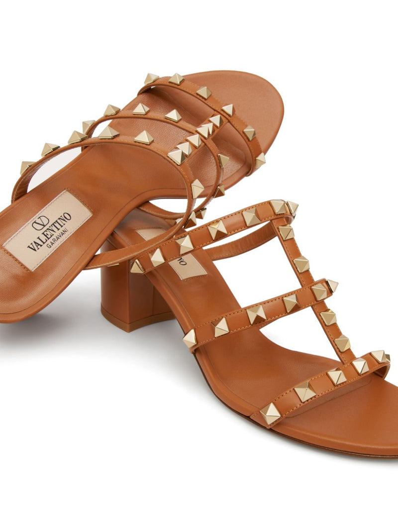 Valentino Garavani Rockstud 60mm leather mules | Urbalenti™ NYC