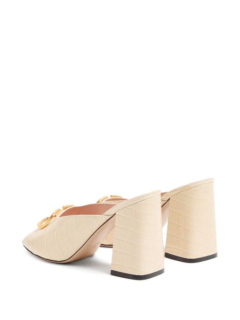 Valentino Garavani Valentino Garavani VLogo Signature leather mules