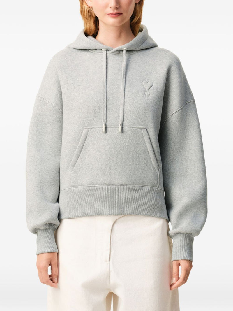 Ami Paris Ami De Coeur cotton hoodie Variant 3 | Urbalenti™ NYC