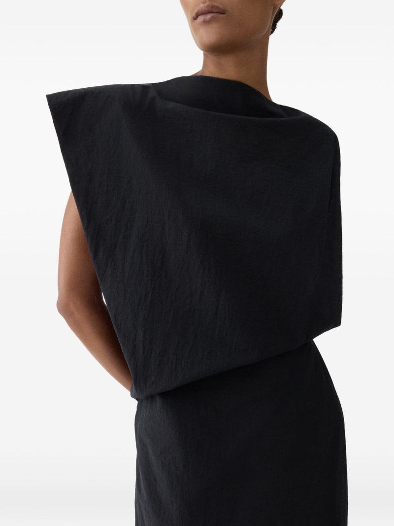 JACQUEMUS La Robe Drap midi dress | Urbalenti™ NYC