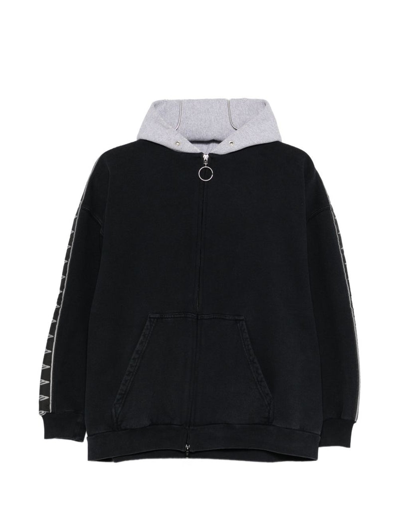 Balenciaga cotton zip-up hoodie | Urbalenti™ NYC
