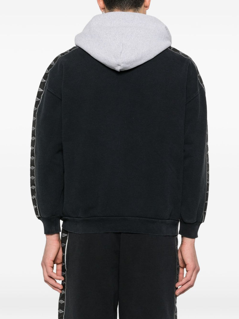 Balenciaga cotton zip-up hoodie | Urbalenti™ NYC