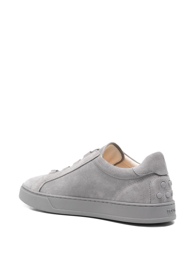 Tod'S Suede Sneakers - Grey Leather | Urbalenti™ NYC