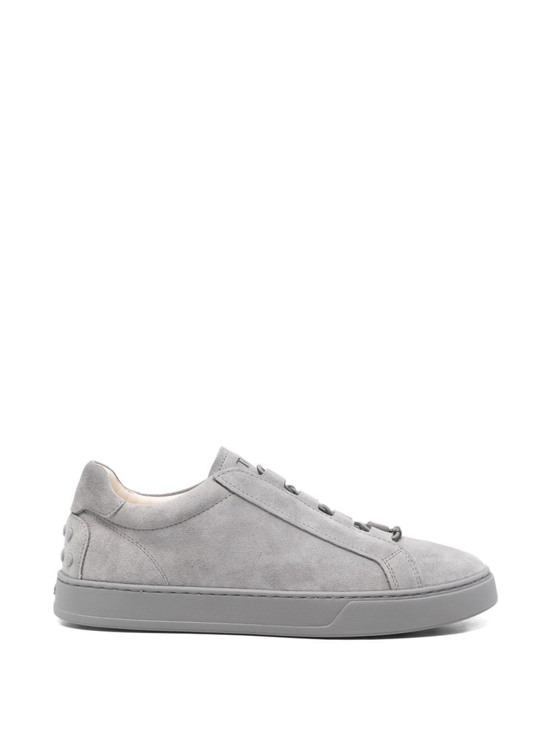 Tod'S Suede Sneakers - Grey Leather | Urbalenti™ NYC