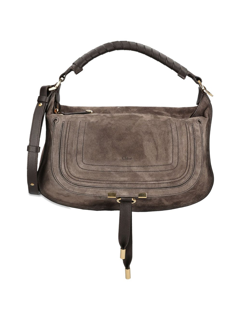 Chloé Marcie Suede Shoulder Bag | Urbalenti™ NYC