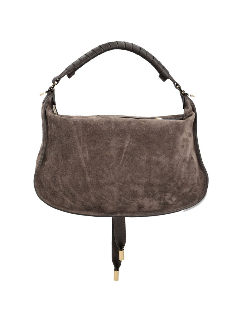 Chloé Marcie Suede Shoulder Bag | Urbalenti™ NYC