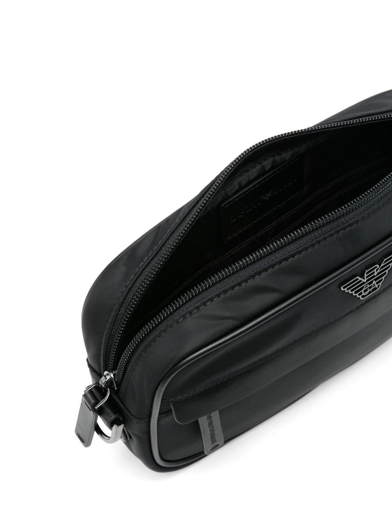 EMPORIO ARMANI EXCLUSIVE Asv Recycled Nylon Washbag | Urbalenti™ NYC