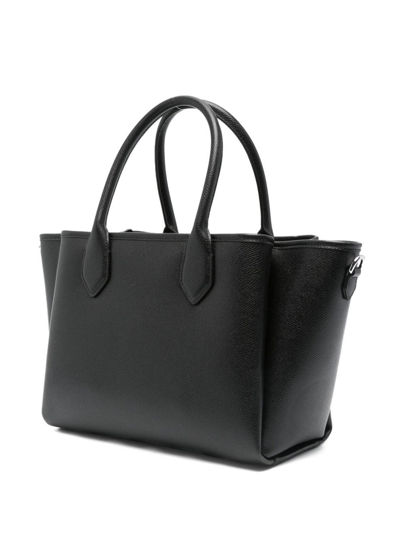 Emporio Armani Medium Shopper Bag With Palmellato Finish | Urbalenti™ NYC