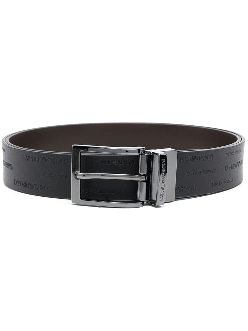 EMPORIO ARMANI EXCLUSIVE Reversible Leather Bel... | Urbalenti™ NYC