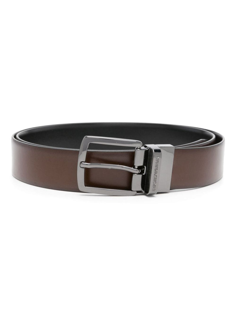Emporio Armani Reversible Leather Belt | Urbalenti™ NYC