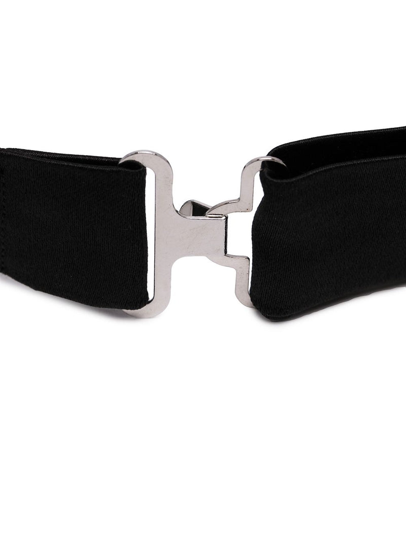 Emporio Armani Emporio Armani Knotted Bow Tie In Micro-Textured Pure Silk