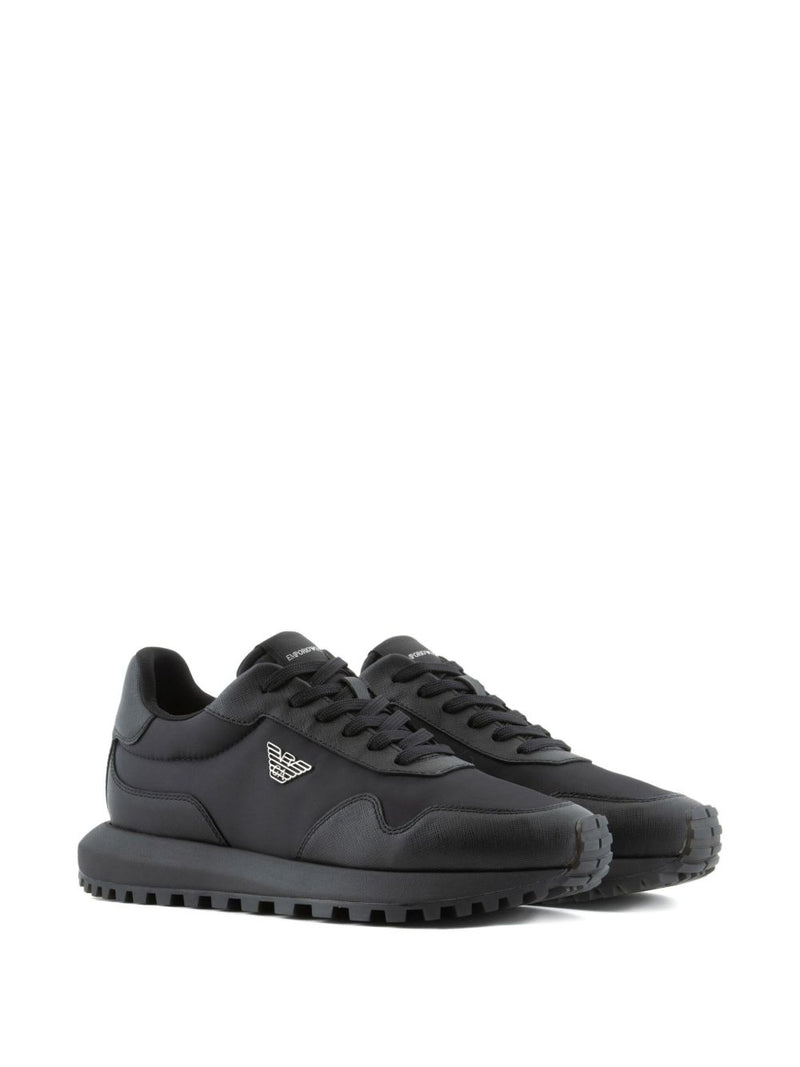 Emporio Armani ASV recycled nylon sneakers | Urbalenti™ NYC
