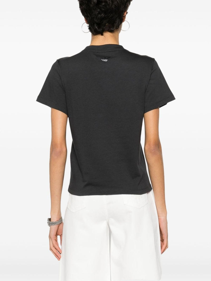 Emporio Armani Logo cotton t-shirt | Urbalenti™ NYC