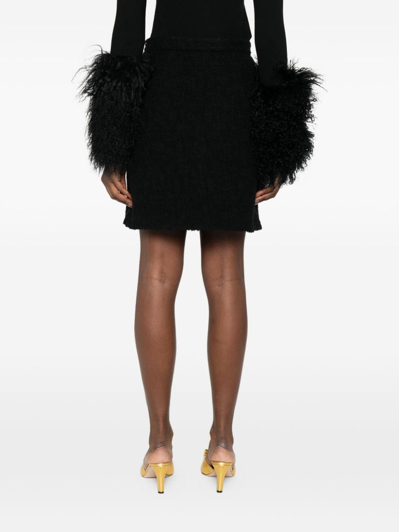 Valentino VLogo Signature wool skirt Variant 1 | Urbalenti™ NYC