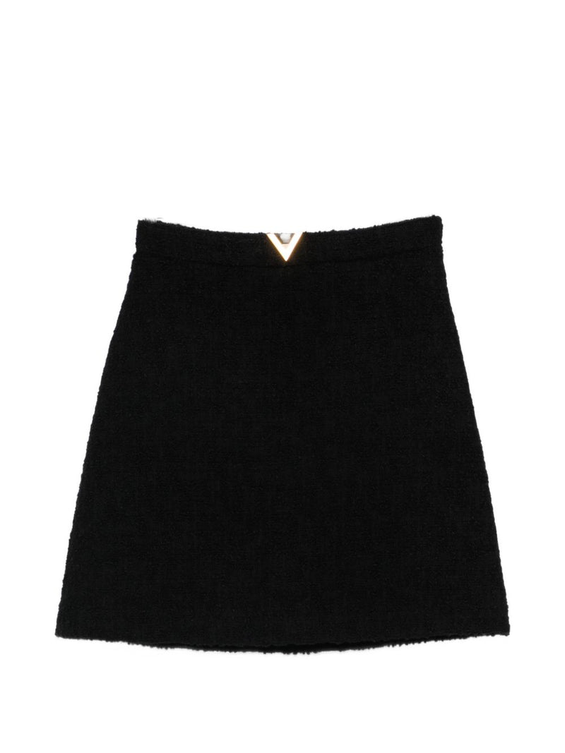 Valentino VLogo Signature wool skirt Variant 1 | Urbalenti™ NYC