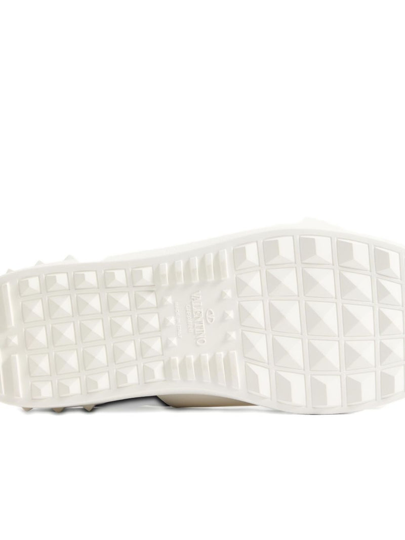 Valentino Garavani Open Calfskin sneaker - Black and White Leather | Urb... | Urbalenti™ NYC
