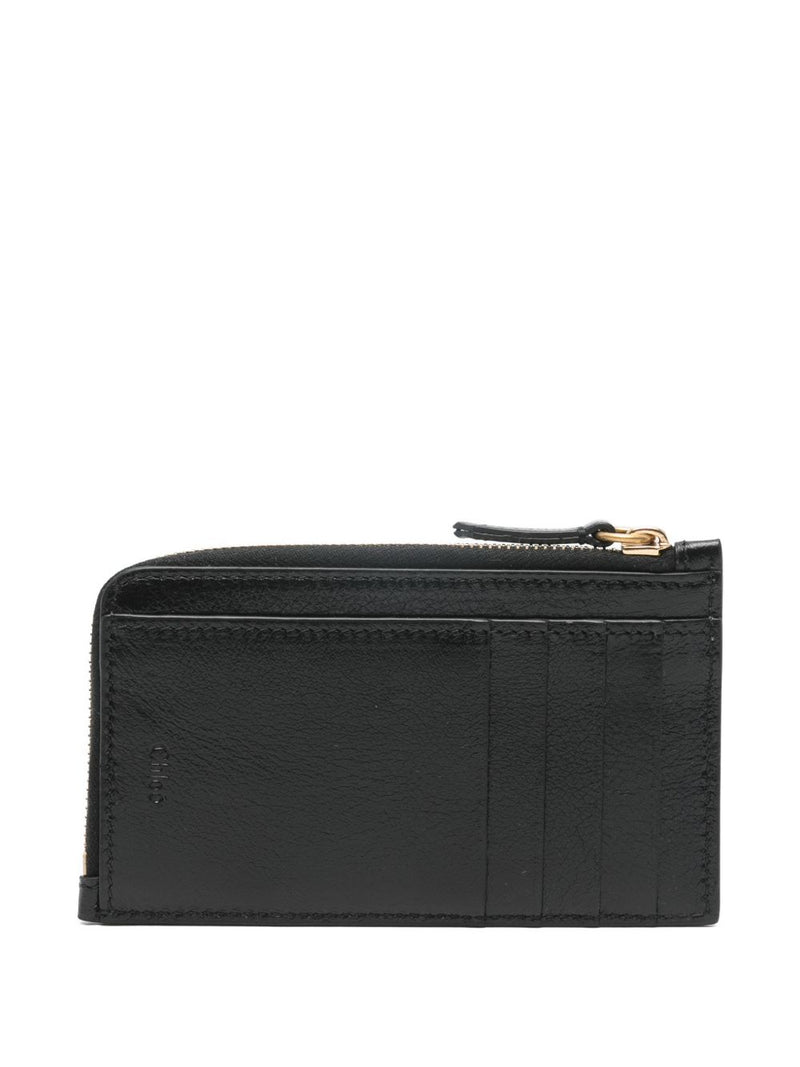 Chloé ChloÃ© Paddington leather card case | Urbalenti™ NYC