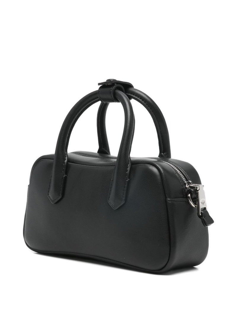 Emporio Armani Soft leather mini bauletto bag | Urbalenti... | Urbalenti™ NYC