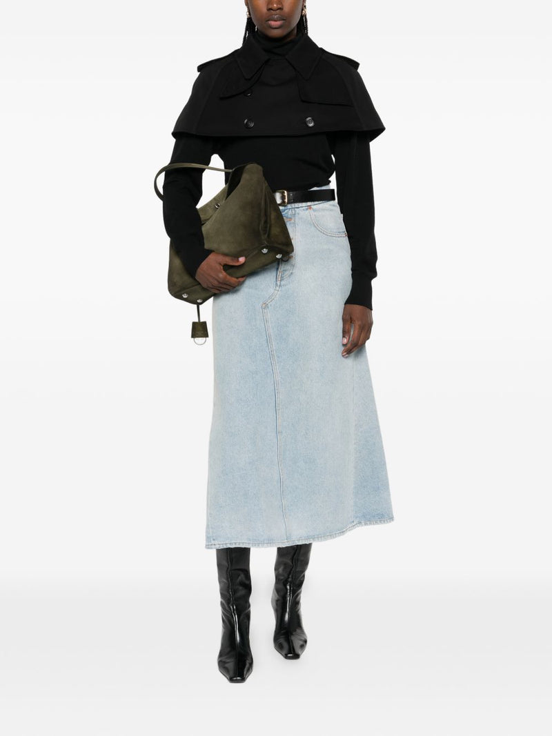 Burberry Cotton trench cape Variant 2 | Urbalenti™ NYC