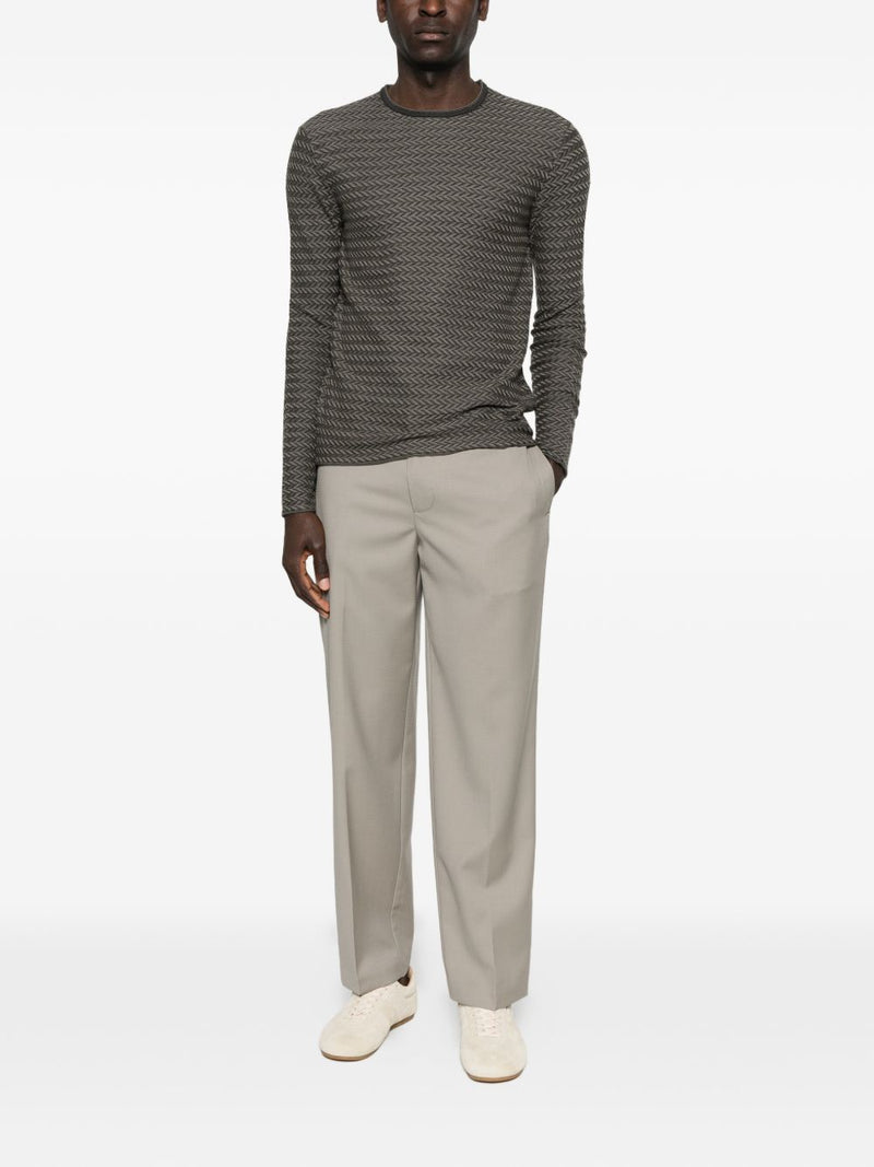 Emporio Armani Emporio Armani Wool crewneck sweater